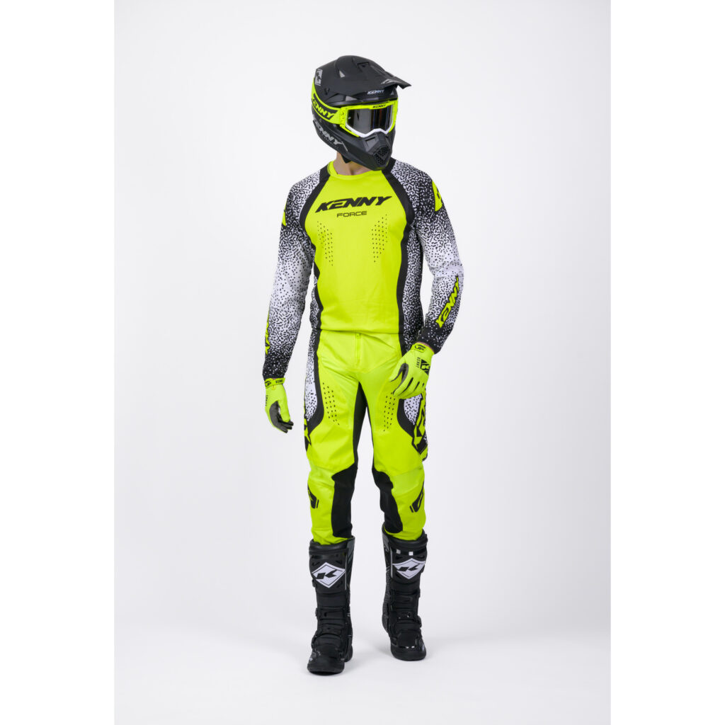 CONJUNTO KENNY FORCE PIXEL BRANCO E AMARELO NEON - Image 5