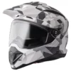 GMS CAPACETE ADVENTUS CAMUFLADO BRANCO